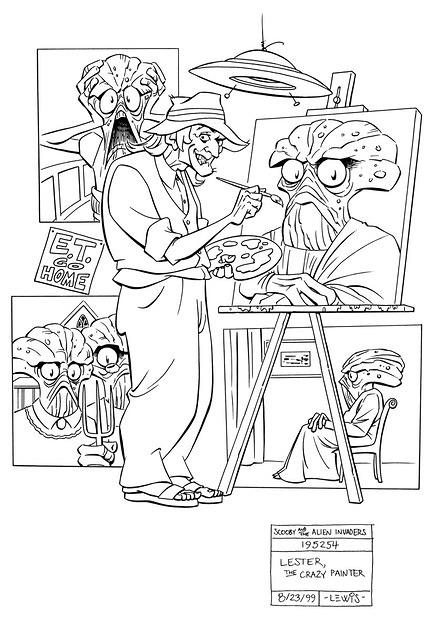Scooby Alien-Invaders: Lester