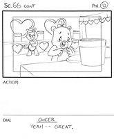 Care Bears: Cheer Bear Storyboard Panel