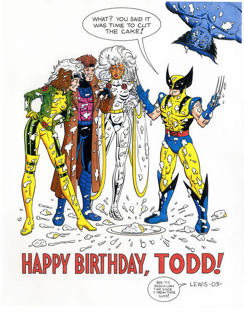 Todd X-Men Birthday