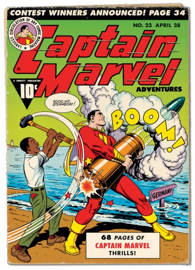 FCA Captain Marvel Adventures #23 Cover Re-creation